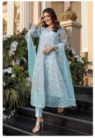 Rawayat Azure Vol 2 Butterfly Net Pakistani Salwar Suits